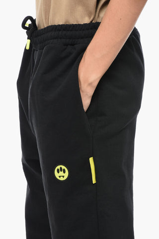Brushed Cotton UNISEX Joggers with Contrasting Logo