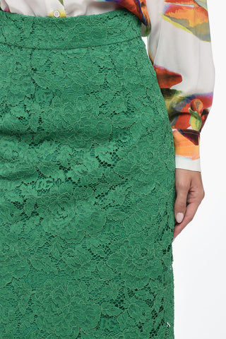 Longuette in Pizzo con Sottoveste Interna