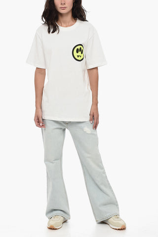 Jersey UNISEX Crew-neck T-Shirt with Contrasting Details