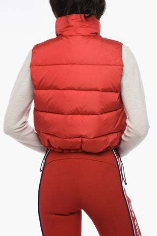 Gilet Imbottio Con Tasche Zip