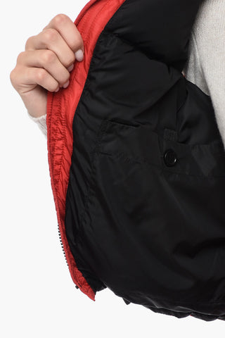 Gilet Imbottio Con Tasche Zip