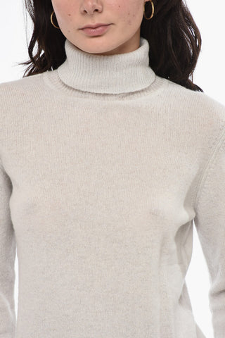 Maglia Dolcevita in Misto Cashmere