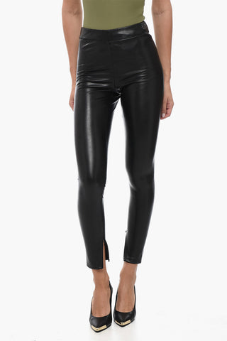 Vegan Leather Skinny Pants