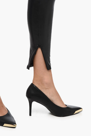 Vegan Leather Skinny Pants