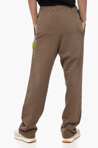 Brushed Cotton UNISEX Joggers with Contrasting Logo