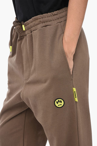 Brushed Cotton UNISEX Joggers with Contrasting Logo