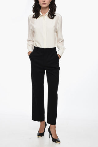 4 Pocket Grain de Poudre Wool Pants