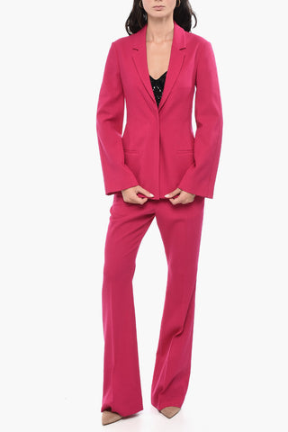 Blazer In Lana Monopetto Semifoderato