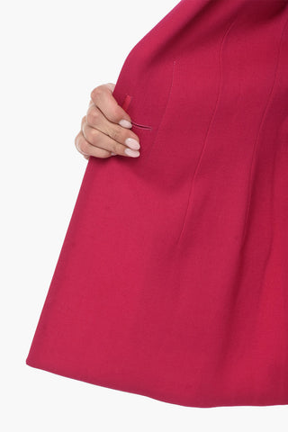 Blazer In Lana Monopetto Semifoderato