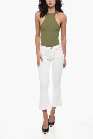 Jeans Wide Leg with Patch Pockets 21,5cm