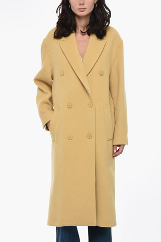 Cappotto In Lana Doppiopetto