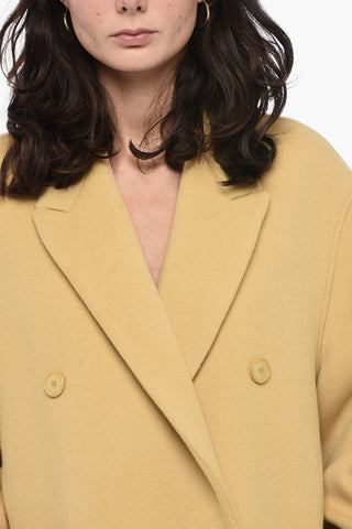 Cappotto In Lana Doppiopetto