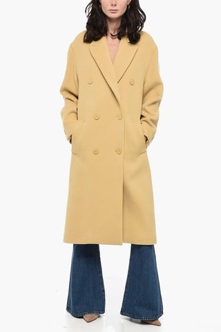 Cappotto In Lana Doppiopetto