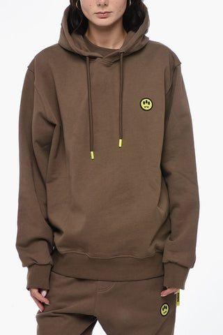 Brushed Cotton UNISEX Hoodie with Contrasting Details