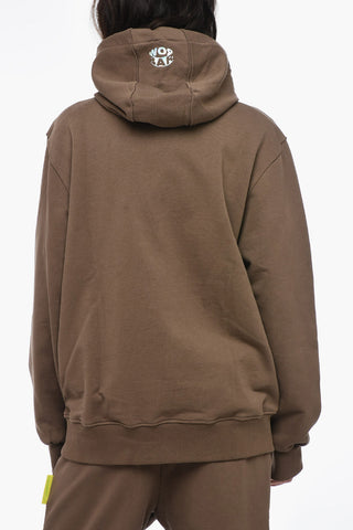 Brushed Cotton UNISEX Hoodie with Contrasting Details