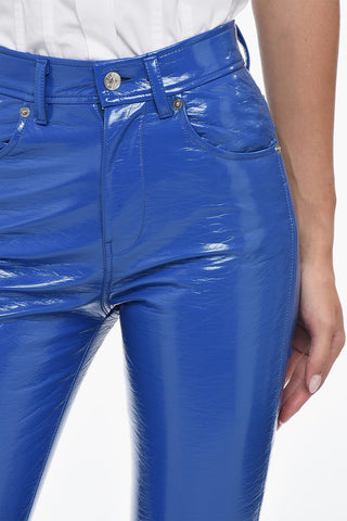 Patent Faux Leather P-ARCY Pants