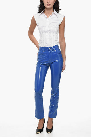 Patent Faux Leather P-ARCY Pants