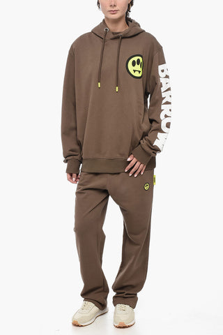 Brushed Cotton UNISEX Hoodie with Contrasting Details