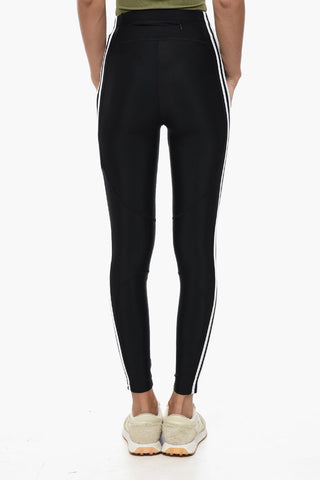ADIDAS Leggings Piping in Tessuto Stretch con Tasca Posteriore