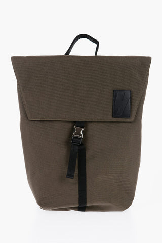 Two-Tone Nylon CITY FLAP Backpack