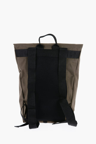 Two-Tone Nylon CITY FLAP Backpack
