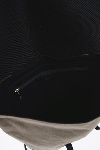 Two-Tone Nylon CITY FLAP Backpack