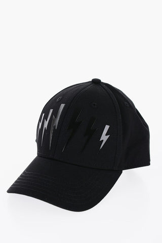 Twill Cap with Tone on Tone Monogram