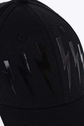 Twill Cap with Tone on Tone Monogram