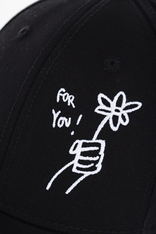 Cotton Twill FOR YOU Cap with Embroidery