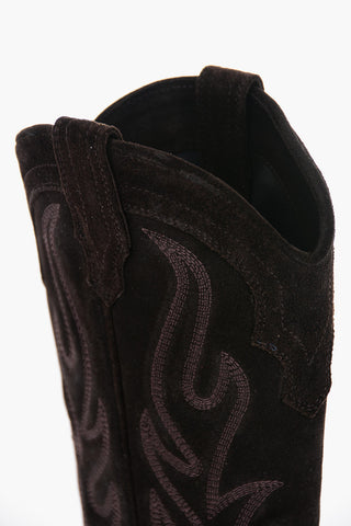Point Toe Suede SANTA FE Western Boots
