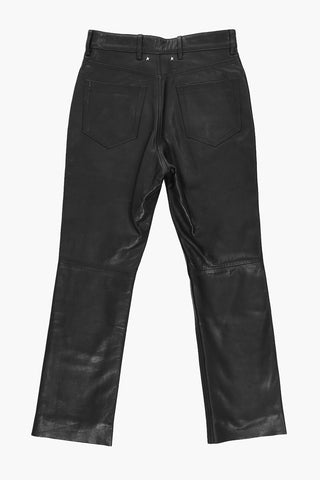 Pantaloni Cropped Fit DERYN in Pelle