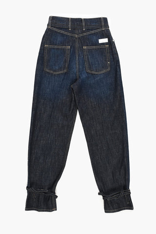 Jeans Palazzo LADA Con Lacci alla Caviglia e Cintura 21cm