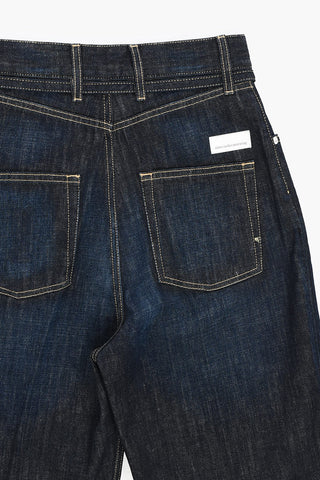 Jeans Palazzo LADA Con Lacci alla Caviglia e Cintura 21cm