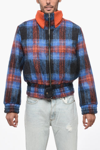 Tartan Checked Jacket with 2-Pockets