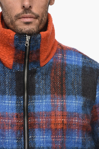 Tartan Checked Jacket with 2-Pockets