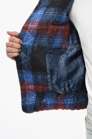 Tartan Checked Jacket with 2-Pockets