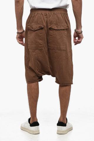 DRKSHDW Jersey Sweatshorts with Raw-cut Hem
