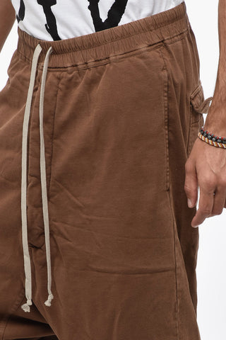 DRKSHDW Jersey Sweatshorts with Raw-cut Hem