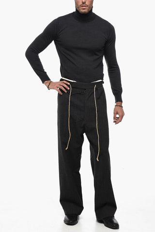 MM0 3 Pocket Wool Pants with Bayedere Pattern