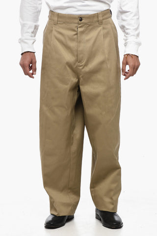 MM0 Double-pleated PENDLETON Pants with Checked Inserts