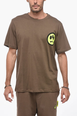 Jersey UNISEX Crew-neck T-Shirt with Contrasting Details