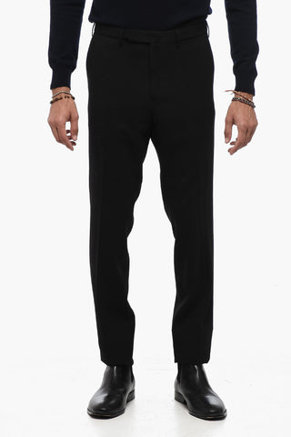 Wool Blend IL VIAGGIATORE Pants with Belt Loops