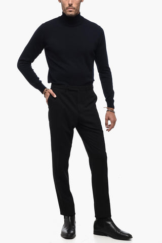 Wool Blend IL VIAGGIATORE Pants with Belt Loops