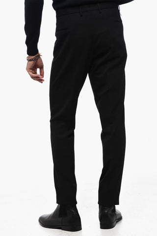 Wool Blend IL VIAGGIATORE Pants with Belt Loops