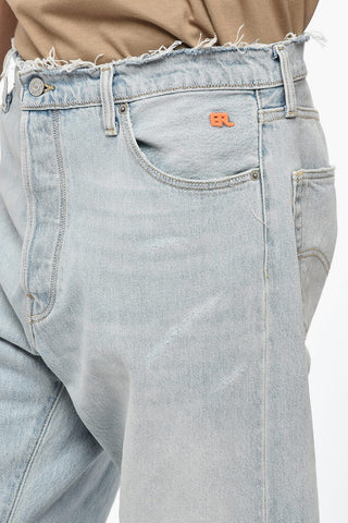 LEVIS Straight Leg UNISEX Jeans With Ankle Split