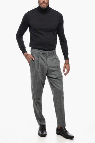 Pantaloni in Lana a 1 Pince