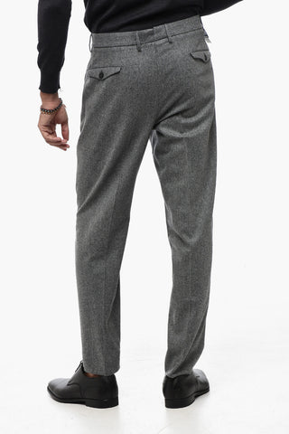 Pantaloni in Lana a 1 Pince