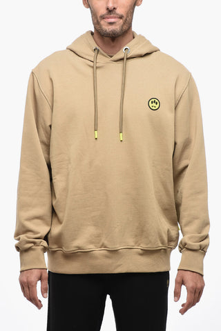 Brushed Cotton UNISEX Hoodie with Contrasting Details