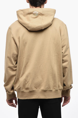 Brushed Cotton UNISEX Hoodie with Contrasting Details