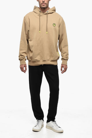 Brushed Cotton UNISEX Hoodie with Contrasting Details